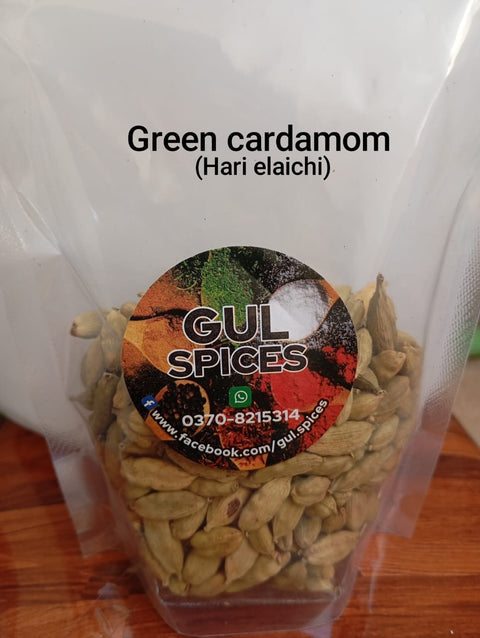Green Cardamom (Hari elaichi)